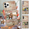 Custom Photo Together Since Husband Wife Couple Personalized Phone Case HTN06JAN23VA2 Silicone Phone Case Humancustom - Unique Personalized Gifts Iphone iPhone 14
