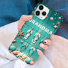 Summer Flipflop Grandkids Personalized Phone case Perfect Gift for Grandmas Moms Aunties HTN07MAR24KL1