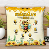 Grandma's reasons to bee happy Personalized Pillow HTN07MAY24KL3