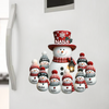Christmas Snowman Grandma With Grandkids Personalized Decal Sticker HTN17NOV23KL2