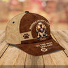 Happaw father's day To the best Dog Dad Dog Mom Personalized Cap Pawfect Gift for Dog Lovers HTN19APR23TP2 Cap Humancustom - Unique Personalized Gifts