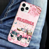 Grandma Easter Bunny Truck With Grandkids Personalized Phone case HTN21FEB24KL1