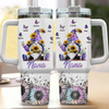 Galaxy Sunflower Gnome Grandma Mom Butterfly Kids Personalized Tumbler With Straw HTN22MAR24KL1