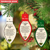 A Teacher's Light Christmas Gift Personalized 2 layered wooden ornament HTN22NOV23NA3