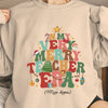 In My Very Merry Teacher Era Personalized Sweatshirt HTN22NOV23VA1 2d sweatshirt HumanCustom - Unique Personalized Gifts Made Just for You