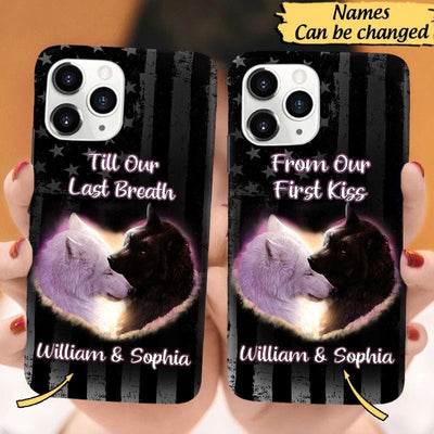 Personalized From Our First Kiss Wolf Phone Case HTT19JUN21XT3 Phonecase FUEL Iphone iPhone 12