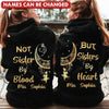Personalized Not Sister By Blood But Sister By Heart Couple Hoodie Htt-16Xt052 Apparel Dreamship