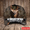 Personalized Name Deer Hunting Cap Knv-30Dd237 Baseball Cap Human Custom Store Universal Fit