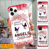 I Believe There are Angels Among us Dad and Mom Memorial Butterfly phone case KNV01JUL21DD1 Phonecase FUEL Iphone iPhone 12