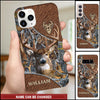 Deer Hunting Leather Parttern Personalized Phone case KNV01NOV21XT10 Silicone Phone Case FantasyCustom