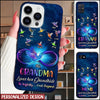 Grandma Loves Her Grandkids To Infinity Hummingbird Personalized Gifts For Grandma Phone Case KNV18OCT21SH1 Silicone Phone Case Humancustom - Unique Personalized Gifts
