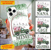 Grandma, Mimi, Gigi, Nana With kids Green Trucker Personalized Phonecase KNV23JUN21DD1 Phonecase FUEL Iphone iPhone 12