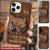 An Old Buck And His Doe Deer Couple Leather Pattern Personalized Phone Case KNV25FEB22DD2 Silicone Phone Case Humancustom - Unique Personalized Gifts