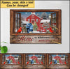 Personalized Christmas Old Couple Wedding Anniversary Xmas Gift Poster Poster Humacustom - Unique Personalized Gifts