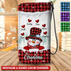 Colorful Christmas Snowman Nana Mom Sweet Heart Kids Personalized Purse LPL02NOV22TP2 Woman Purse Humacustom - Unique Personalized Gifts