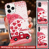 Lovely Nana Auntie Mom's Truck Loads Of Sweet Heart Kids Personalized Phone Case LPL03FEB23TP1 Silicone Phone Case Humancustom - Unique Personalized Gifts Iphone iPhone 14