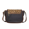 Leopard Pattern Mama Grandma Personalized Tambourin Bag With Single Strap LPL04APR24TT1