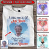 Memorial Upload Photo, A Big Piece Of My Heart Lives In Heaven Personalized T-shirt & Hoodie LPL05JAN23TP1 White T-shirt and Hoodie Humancustom - Unique Personalized Gifts Classic Tee White S