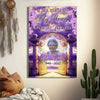 Memorial Upload Photo Gold Heaven In Loving Memory Personalized Canvas LPL08MAY23TP3 Canvas Humancustom - Unique Personalized Gifts