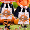 Personalized Funny Halloween Kid Tote Bag No Tricks Just Treats LPL09AUG23TP1