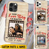 Upload Couple Photo, Every Love Story Is Beautiful But Ours Is My Favorite, Anniversary Gift For Husband Wife Lovers Personalized Phone Case LPL11APR23KL1 Silicone Phone Case Humancustom - Unique Personalized Gifts Iphone iPhone 14