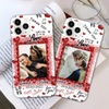 Sweet Upload Couple Photo Gift, Love Valentine Day Personalized Phone Case LPL11JAN24KL1