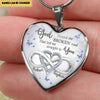 Valentine Couple Gift, God blessed the broken road that led me straight to You Personalized Necklace LPL14DEC21VN1 Jewelry ShineOn Fulfillment