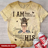 Personalized God Woman Warrior I Am The Daughter Of The King Do Not Fear Beacause I Am His 3D T-shirt LPL19JUL23NY4