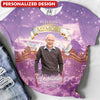 Purple Heaven Upload Image Heaven Gate, In Loving Memory Personalized 3d T-shirt LPL22APR24TP2