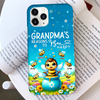 Cute Grandma Mom's Reasons To Bee Happy Personalized Phone Case LPL22MAY24KL1