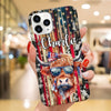 4th Of July American Flag Love Highland Holstein Cow Cattle Farm Personalized Phone Case LPL23MAY23TP3