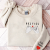 Embroidered Besties Sisters Pinky Promise Personalized Sweatshirt LPL23NOV23KL3