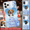 Memorial Upload Pet Photo, No Longer By My Side But Forever In My Heart Personalized Phone Case LPL26DEC22TP2 Silicone Phone Case Humancustom - Unique Personalized Gifts Iphone iPhone 14