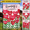 Auntie Mom Grandma's Garden Loads Of Sweet Heart Kids Personalized Flag LPL27DEC22KL1 Flag Humancustom - Unique Personalized Gifts