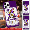 Sunflower Gnome Grandma Auntie Mom Kids, I Love Being A Nana Personalized Phone Case LPL30JAN23TP1 Silicone Phone Case Humancustom - Unique Personalized Gifts Iphone iPhone 14