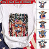 4th Of July American Flag Love Highland Holstein Cow Cattle Farm Personalized Shirt LPL31MAY23TP5