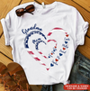 4th of July Grandma Mom Kids Heart In Heart Personalized Shirt NVL16APR24KL1