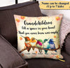 Grandchildren fill s space in your heart Personalized Canvas Pillow NLA02AUG21XT2 Dreamship