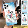 Personalized Love being called Nana Grandma Mimi Phone case NLA02AUG21XT3 Phonecase FUEL