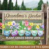 Grandma'S Garden Personalized Printed Metal Sign Nla02Jun21Sh1 Dog And Cat Human Custom Store 18 x 12 in - Best Seller