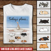Today's Plans With Dogs Personalized NLA22JUL21TP2 T-Shirt 2D T-shirt Dreamship