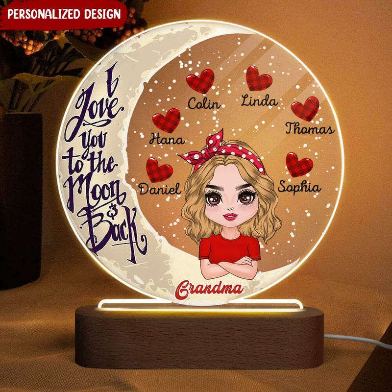 Personalized Heart LED Lamp - 12 Reasons Why I Love You