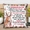 Personalized Pillow Gift for Granddaughter Grandson Kid NTA05DEC23KL1