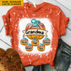 Personalized Pumpkin Customized Grandma Nana Mimi T-shirt Fall Autumn Halloween NTA05JUL23CT1