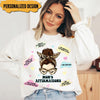 Mom's affirmations personalized 3d sweatshirt messy bun NTA08FEB23KL1 3D Sweater Humancustom - Unique Personalized Gifts S Sweater