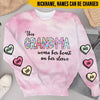 This Grandma wears her heart on her sleeve personalized 3d sweater for Nana Mama Auntie NTA18JAN23KL1 3D Sweater Humancustom - Unique Personalized Gifts