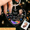 Personalized memorial upload photo acrylic keychain I'll hold you in my heart NTA21FEB23CT2 Acrylic Keychain Humancustom - Unique Personalized Gifts 6.5x6.5 cm