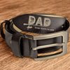 Grandpa The Man. The Myth. The Legend - Personalized Engraved Leather Belt NTD03APR24VA1