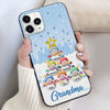 Blue Sky With Pine Forest Snowman Kids Personalized Silicon Phone Case - NTD03NOV23VA5 Silicone Phone Case HumanCustom - Unique Personalized Gifts Made Just for You Iphone iPhone 15