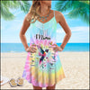 Personalized Summer Dress Hummingbird Grandma Custom Kids - NTD04APR24TT1